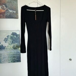 SKIMS Long Sleeve Lounge Dress